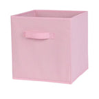 Cube Non Woven Fabric Storage Bin Collapsible Storage Box Home Supplies, Kid Toy Storage Organizer Cabinet Drawer Organization