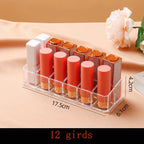 Transparent lipstick Cosmetic Makeup Acrylic Makeup Brush Tool Storage Box Case Make-up Brush Holder Table Organizer Makeup Tool