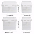 4/5L Pickle Jar with Press Plate Leakproof Kitchen Organizer Bins For Gherkin Sauerkraut Olive And Kimchi Storage Container