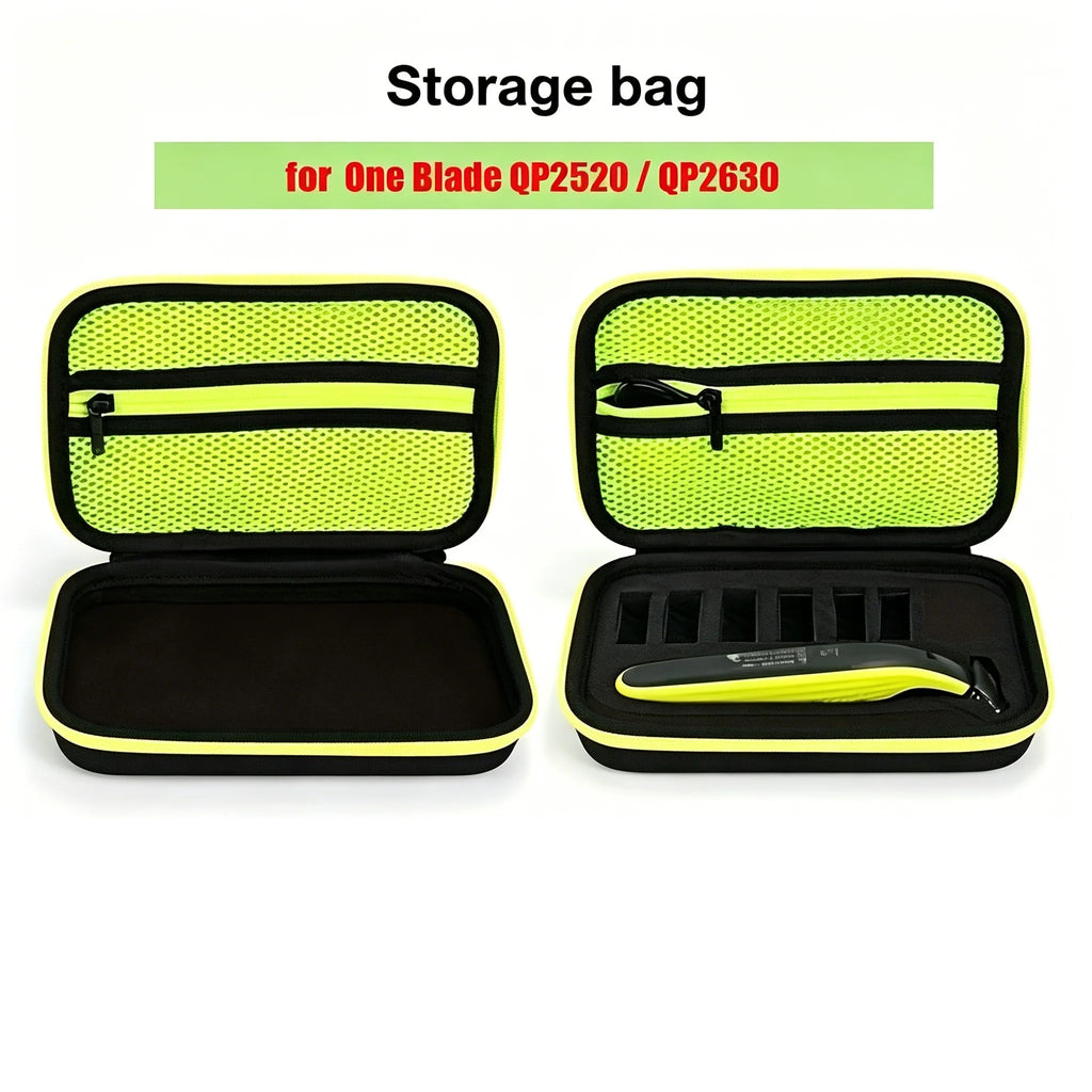 Storage Case for Philips Shaver Electric Trimmer Shaver Travel Case Storage Bag for Philips One Blade QP2530/2520