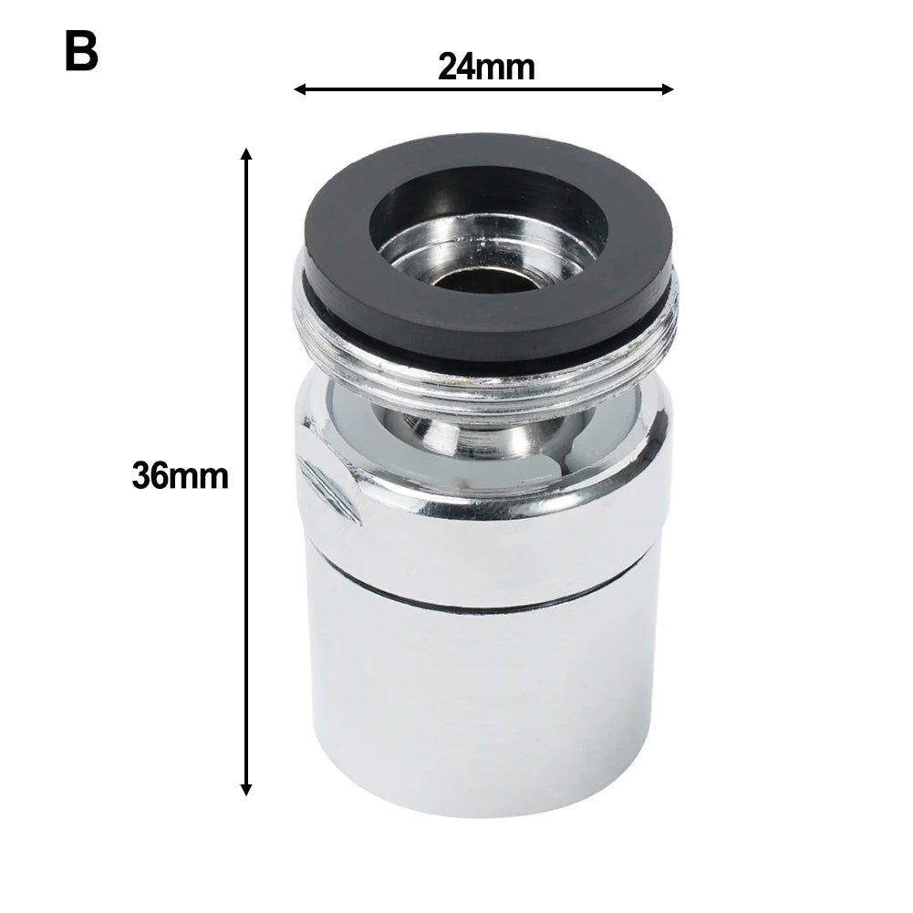 Tap Faucet Aerator Sprayer Sink Aerators 360-Degree Swivel Taps Nozzles Splash-Proof Bubblers Kitchen Saving Water Nozzles Home