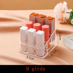Transparent lipstick Cosmetic Makeup Acrylic Makeup Brush Tool Storage Box Case Make-up Brush Holder Table Organizer Makeup Tool