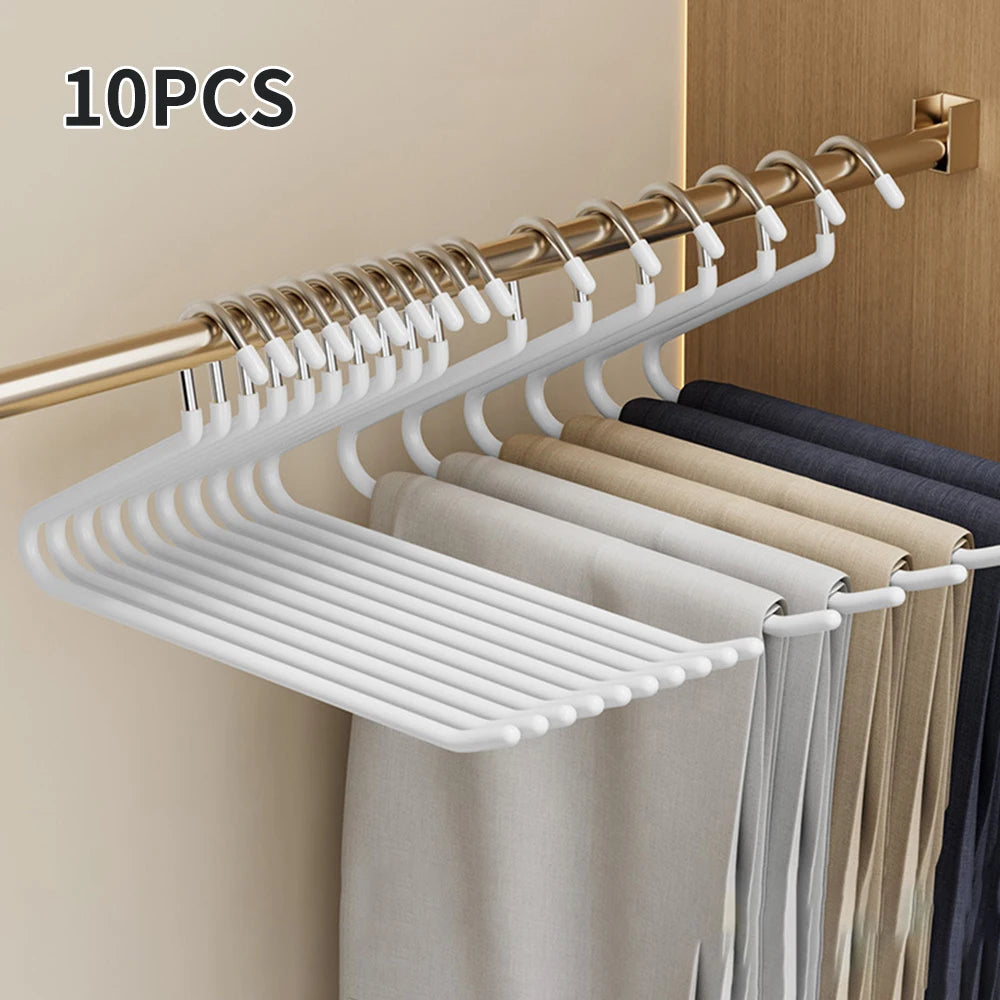 Pants Hanger Clips – 30-Piece Anti-Slip Wardrobe Set