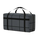 1Pc New Large Capacity and Super Load-bearing Black Composite Material Storage Bag, Dustproof and Moisture-proof with Zipper