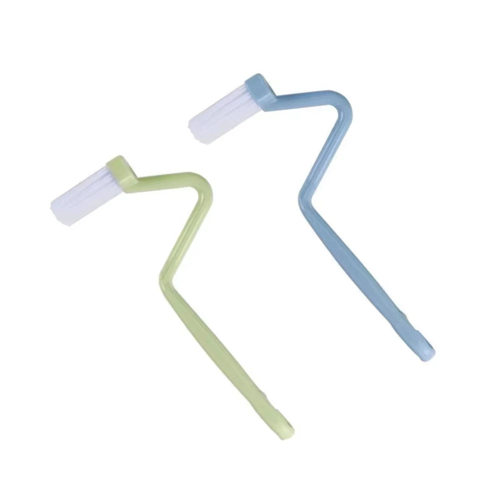 1/2/3PCS Curved Toilet Brush with Long Handle - Household Deep Cleaning Bathroom Accessory - Toilet Cleaning Brushes