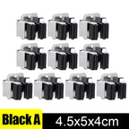 Wall Mounted Mop Broom Holder Clips Stainless Steel Heavy Duty Organizer Shelf Racks For Kitchen Bathroom Storage Hanging Hook