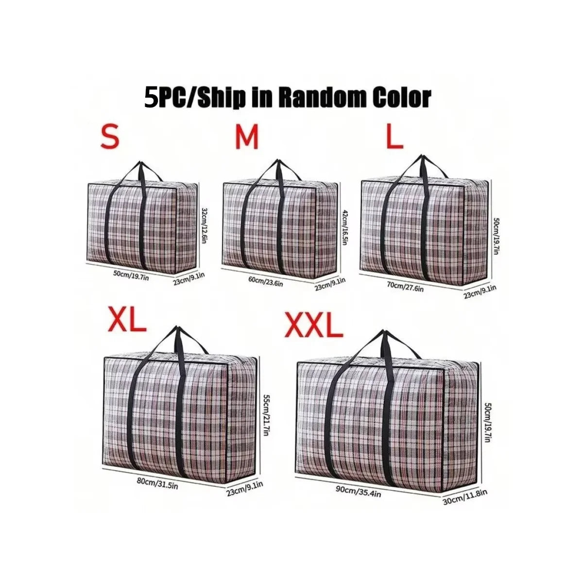 Large Capacity Quilt Pillow Blanket Storage Bag Home Cabinet Wardrobe Clothes Dustproof Pouch Dormitory Luggage Moving Packing
