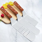 Stainless Steel Spatula and Grill Scraper Non Stick Durable Barbecue Cooking Tools Pizza Shovel Pancake Beef BBQ Utensils