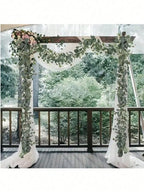 1/3/4/5/6/7/8/9pcs 180cm Eucalyptus Vine Decoration, Made Of Nylon Material, Suitable For Birthday Party, Room, Yard, Living Room, Baptism, Background Decoration, Home Decor, Artificial Plant, Autumn Decoration, Room, Tableto