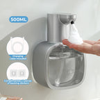 Automatic sensor soap dispenser, foam hand washing device, portable soap bottle, soap distribution device, in bathroom
