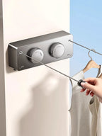 Retractable Clothesline Collection Laundry Extendable Wall Clothesline Clothes Hanger Retractable Clothes Horse Drying Rack Line