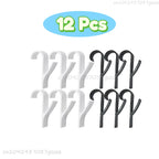 Universal Household Bathroom Door Hook, Towel Rack Hanger, Heating Radiator Rail Hook Clip, Storage Rack, Clothes Scarf Hook