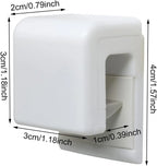 3/5/10PCS Punch-free Toothpaste Storage Rack Multifunctional Bathroom Facial Cleanser Clip Towel Rack for Kitchen Wall Hanging