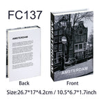 Luxury Fake Books Home Decoration Accessories for Living Room Fashion Fake Book Storage Box Simple Nordic Coffee Table Books