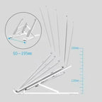 Foldable Laptop Stand Adjustable Portable Notebook Bracket Support Base Aluminum Alloy Holder For Macbook Laptop PC Accessories