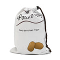 Onion Bag Potato Bag Vegetable Storage Bags Reusable Potatoes Storage Bags With Light-Blocking Liner Drawstring For Vegetable