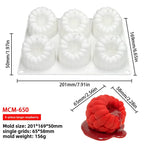 3D Mango Design Silicone Cake Molds Party Pastry Bakeware Fruit Mousse Cake Mould Kitchen Food Grade Dessert Baking Tools