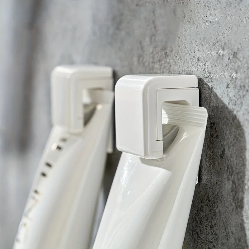 3/5/10Pcs Punch-free Toothbrush Holder Wall-mounted Toothpaste Holder Storage Rack Holders Organizer Bathroom Accessories