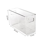 Transparent Refrigerator Storage Box Vegetable Fruit Organizer Fridge Clear Container for Kitchen Food Drinks Storage