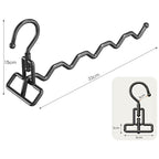 Portable Clothes Drying Rack Foldable Clothes Hanger Travel Hotel Wardrobe Drawer Door Mounted Punch-free Cloth Drying Rack