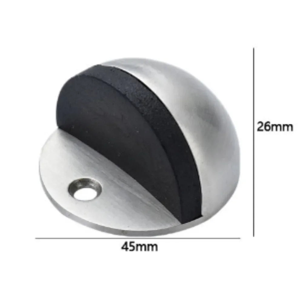 2025 Door Stopper Stainless Steel Magnet Door Stops Doors Holder Home Improvement Hidden Doorstop Furniture Hardware News