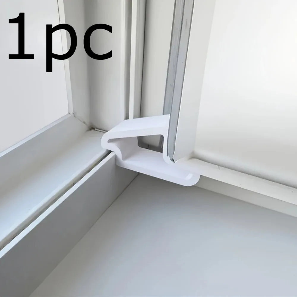 Thickened Window Stopper Anti Slip Design Durable Plastic for Door and Window Security Window Draft Stopper Home Improvement