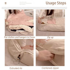 1pc Clothing Compression Bag Wardrobe Organizer Down Jacket Compression Storage Bag Save Space closet Clothes Organizer Bag