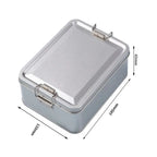 Old-fashioned Rectangular Iron Box High Quality Metal Storage Box Cake Packaging Box Durable with Lid Candy Box