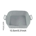 Silicone Air Fryer Liners Pot,Airfryer Basket Cooking Gadgets ,Reusable Baking Tray Non-stick Pizza Pan Oven Kitchen Accessories