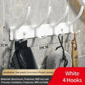 Black White Folding Robe Hooks Towel Hanger Nail Wall Rack Hooks Coat Clothes Holder for Bathroom Kitchen Accessories