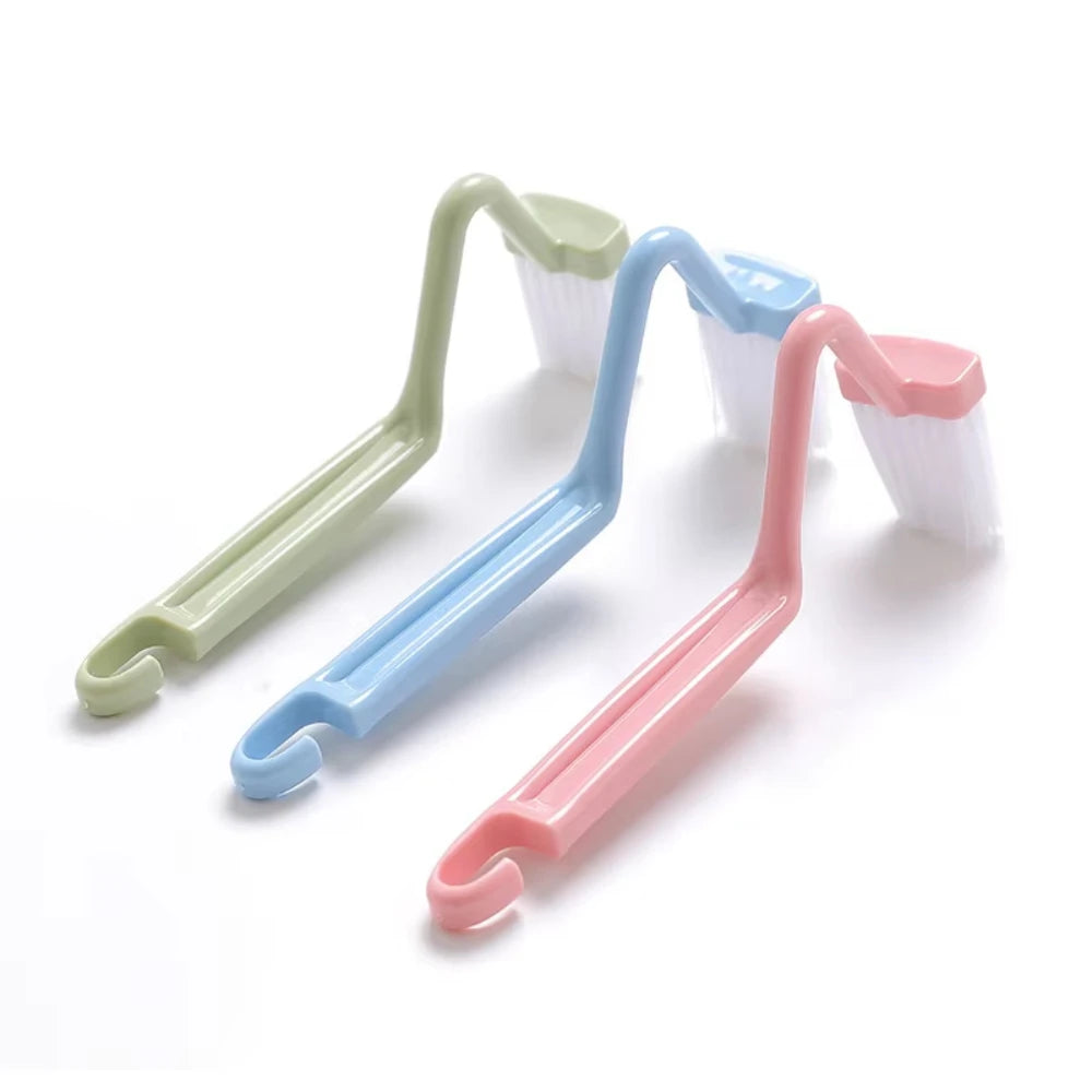 1/2/3PCS Curved Toilet Brush with Long Handle - Household Deep Cleaning Bathroom Accessory - Toilet Cleaning Brushes