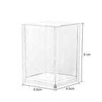 Transparent lipstick Cosmetic Makeup Acrylic Makeup Brush Tool Storage Box Case Make-up Brush Holder Table Organizer Makeup Tool