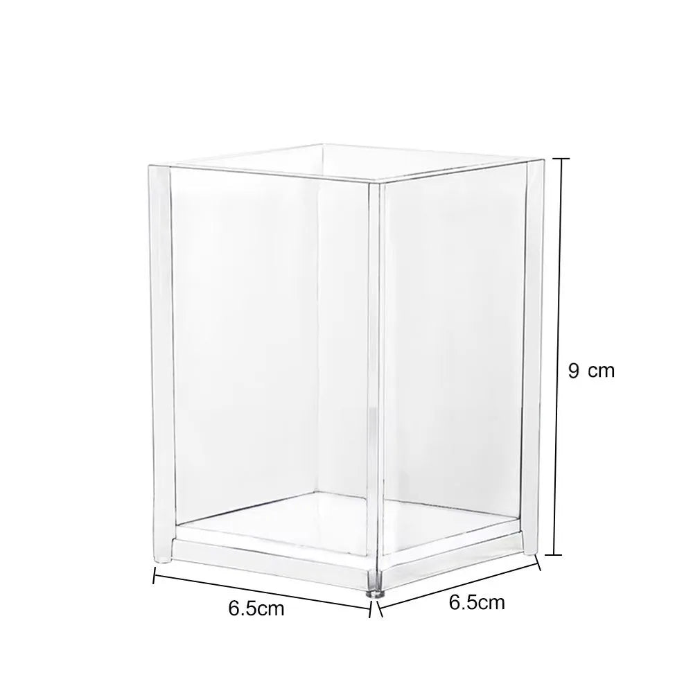 Transparent lipstick Cosmetic Makeup Acrylic Makeup Brush Tool Storage Box Case Make-up Brush Holder Table Organizer Makeup Tool