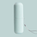 kkjoy 1pc Portable Toothbrush CupToothpaste Holder Travel Toiletries Storage Case | New Creative Storage Box for Home & Travel