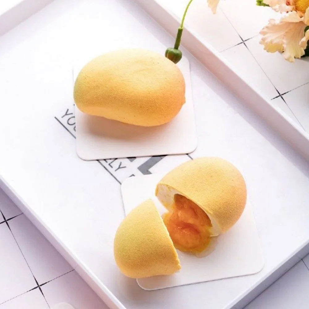 3D Mango Design Silicone Cake Molds Party Pastry Bakeware Fruit Mousse Cake Mould Kitchen Food Grade Dessert Baking Tools