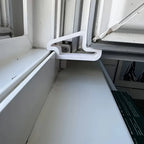 Thickened Window Stopper Anti Slip Design Durable Plastic for Door and Window Security Window Draft Stopper Home Improvement