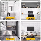 1 roll marble thick foam imitation ceramic tile self-adhesive wallpaper bedroom wallpaper bathroom waterproof wall sticker