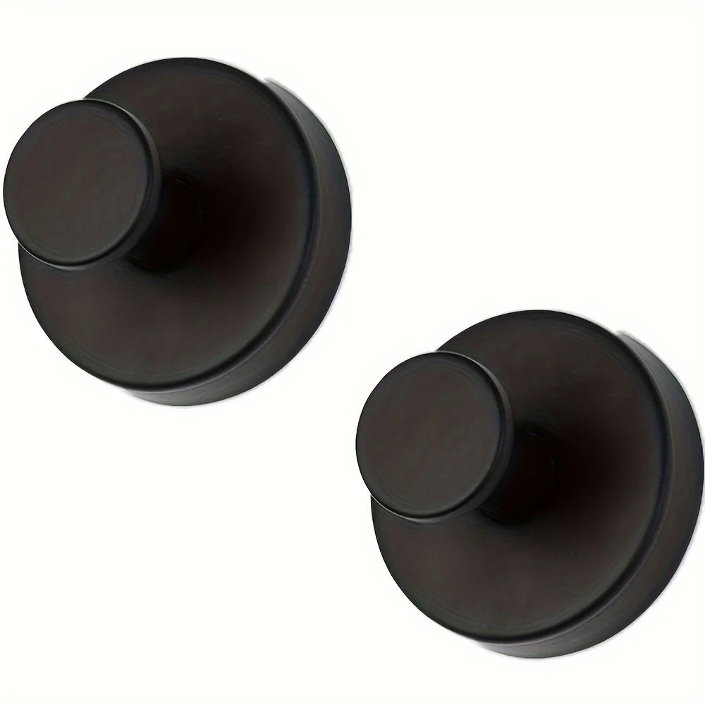 Reusable Stainless Steel Suction Cup Hook Waterproof Wall Mount Hooks Punch-free Kitchen Bathroom Wall Hanger Towel Clothes