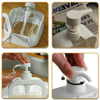 300/500ML 1PCS Large Capacity Transparent Soap Dispenser Bottle Liquid Soap Dispenser Shower Gel Laundry Liquid Storage Bottle