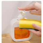 300/500ML 1PCS Large Capacity Transparent Soap Dispenser Bottle Liquid Soap Dispenser Shower Gel Laundry Liquid Storage Bottle
