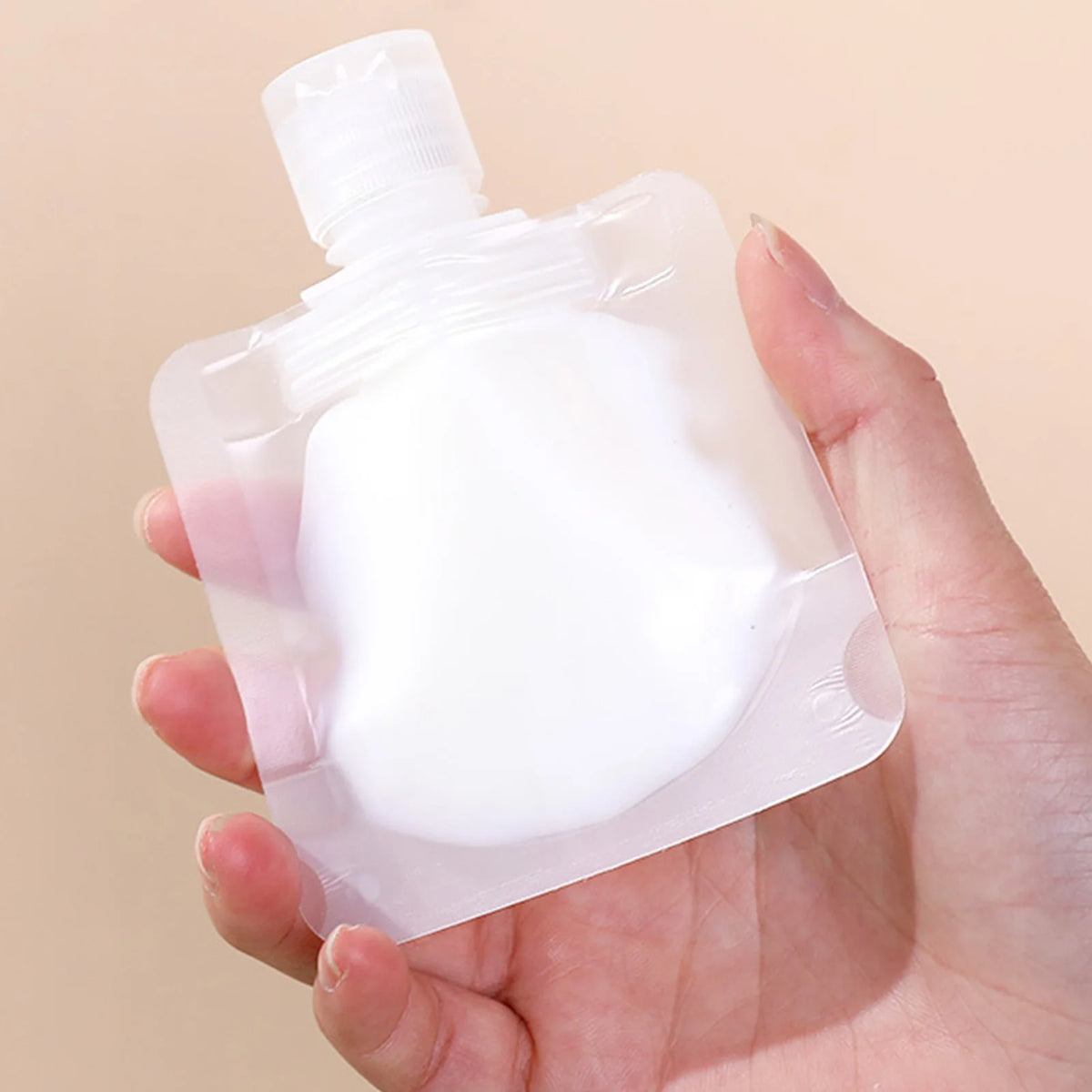 10Pcs 30/50/100ML Travel Storage Bag Portable Packaging Cosmetic Lotion Shower Gel Shampoo Leakproof Refillable Empty Bag