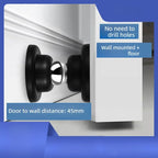 Silicone Anti-collision Magnetic Door Stopper Bedroom Door Study Door Buffer Door Suction No Punching Strong Bonding